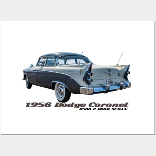 1956 Dodge Coronet D500 2 Door Sedan Posters and Art